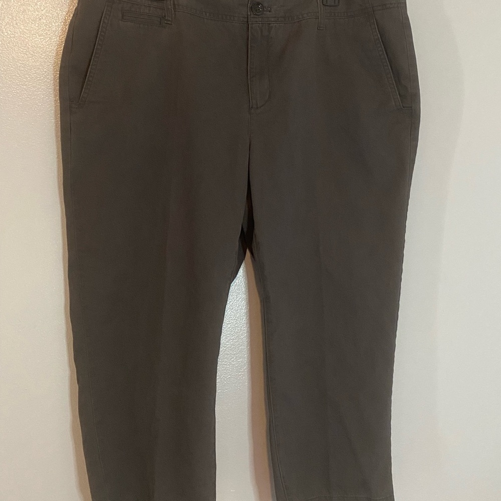 Eddie Bauer legend wash woman’s size 18, specially dyed dark gray (#5)
